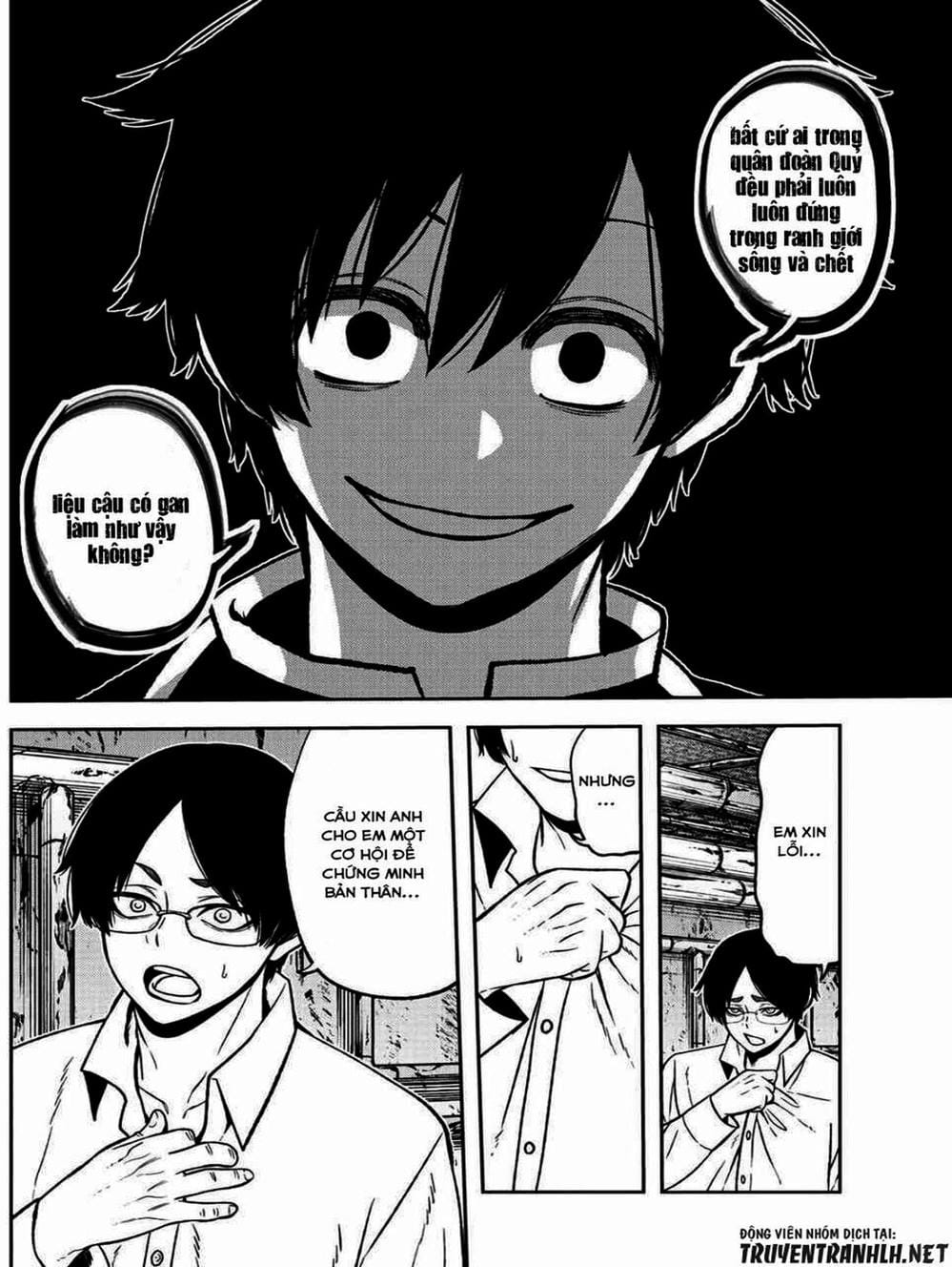 Truyện Tranh Truyền Thuyết Về Dòng Máu Bị Nguyền Rủa: Tougen Anki trang 6