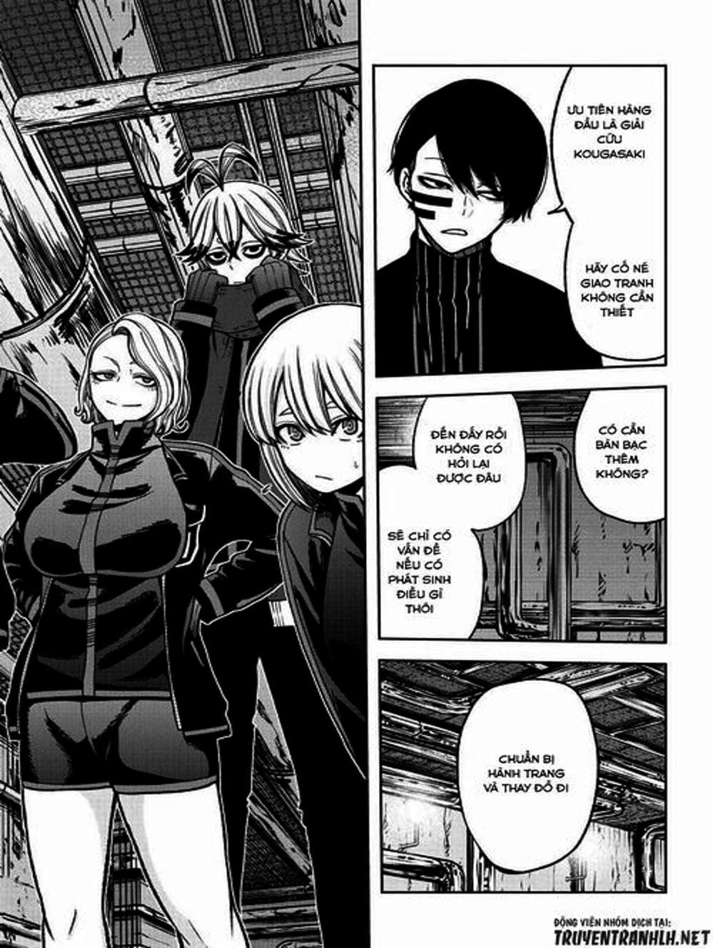 Truyện Tranh Truyền Thuyết Về Dòng Máu Bị Nguyền Rủa: Tougen Anki trang 6