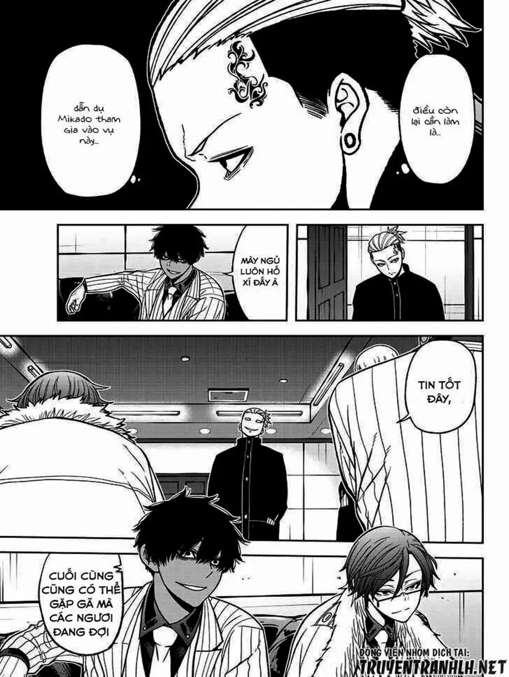 Truyện Tranh Truyền Thuyết Về Dòng Máu Bị Nguyền Rủa: Tougen Anki trang 6