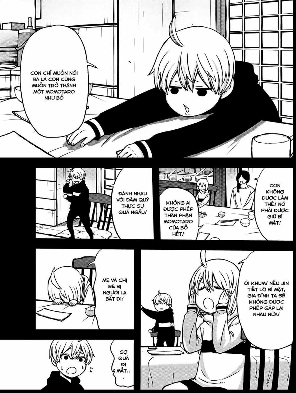 Truyện Tranh Truyền Thuyết Về Dòng Máu Bị Nguyền Rủa: Tougen Anki trang 6