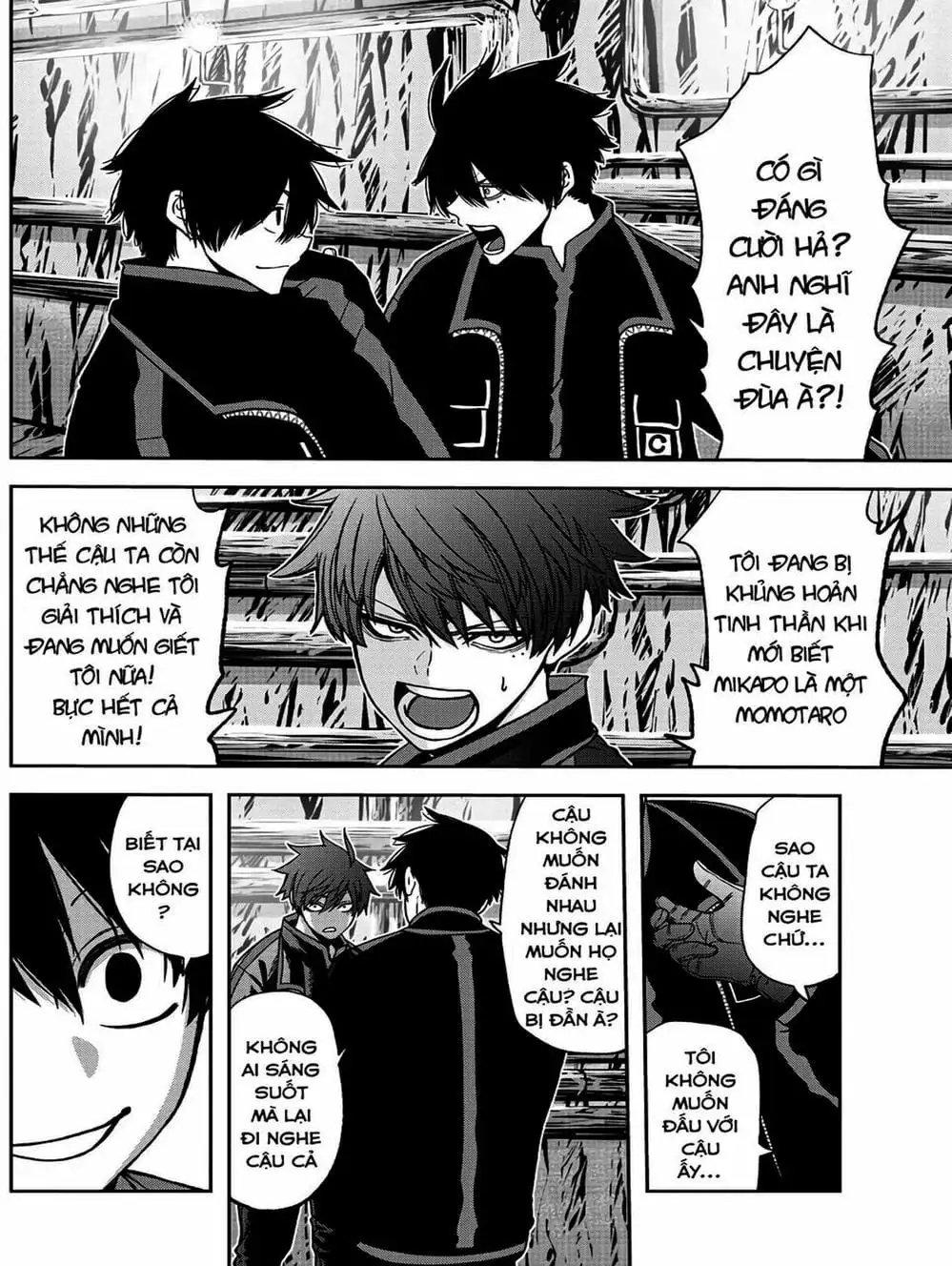 Truyện Tranh Truyền Thuyết Về Dòng Máu Bị Nguyền Rủa: Tougen Anki trang 6