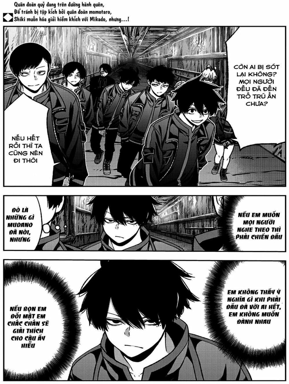 Truyện Tranh Truyền Thuyết Về Dòng Máu Bị Nguyền Rủa: Tougen Anki trang 6