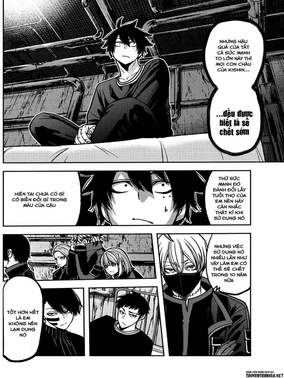 Truyện Tranh Truyền Thuyết Về Dòng Máu Bị Nguyền Rủa: Tougen Anki trang 6