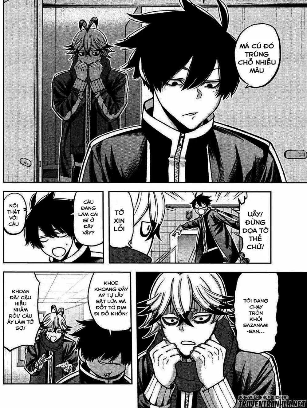 Truyện Tranh Truyền Thuyết Về Dòng Máu Bị Nguyền Rủa: Tougen Anki trang 6