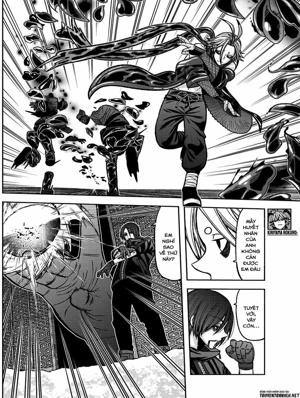 Truyện Tranh Truyền Thuyết Về Dòng Máu Bị Nguyền Rủa: Tougen Anki trang 6