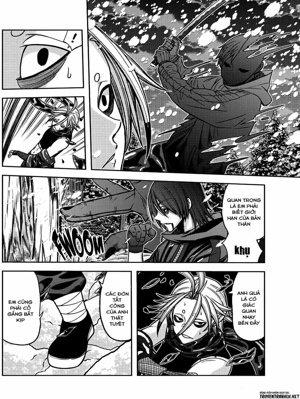 Truyện Tranh Truyền Thuyết Về Dòng Máu Bị Nguyền Rủa: Tougen Anki trang 6