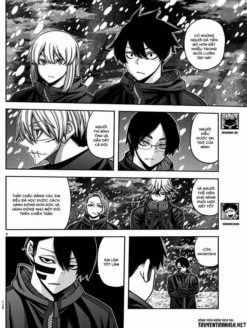 Truyện Tranh Truyền Thuyết Về Dòng Máu Bị Nguyền Rủa: Tougen Anki trang 6