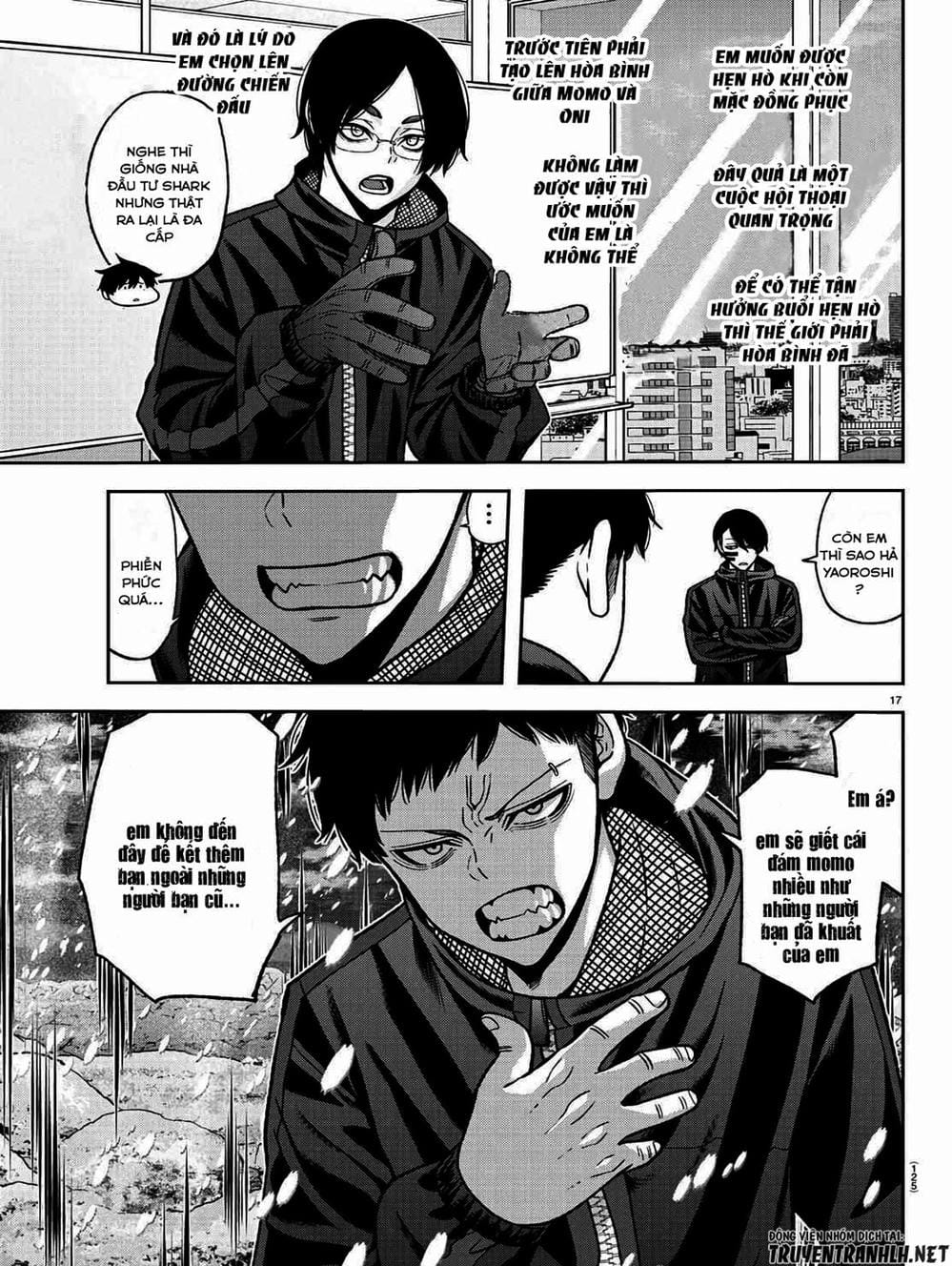 Truyện Tranh Truyền Thuyết Về Dòng Máu Bị Nguyền Rủa: Tougen Anki trang 6