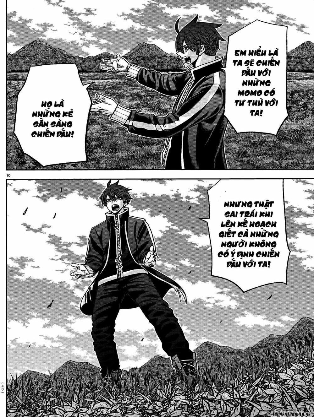 Truyện Tranh Truyền Thuyết Về Dòng Máu Bị Nguyền Rủa: Tougen Anki trang 6