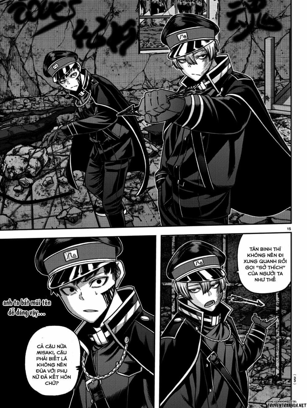 Truyện Tranh Truyền Thuyết Về Dòng Máu Bị Nguyền Rủa: Tougen Anki trang 6