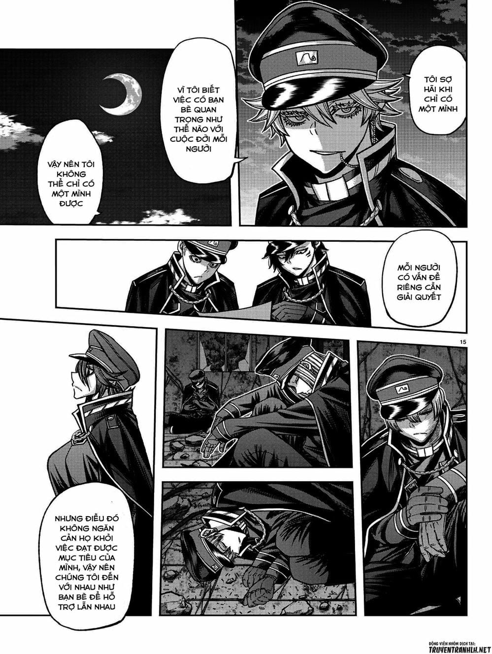 Truyện Tranh Truyền Thuyết Về Dòng Máu Bị Nguyền Rủa: Tougen Anki trang 6