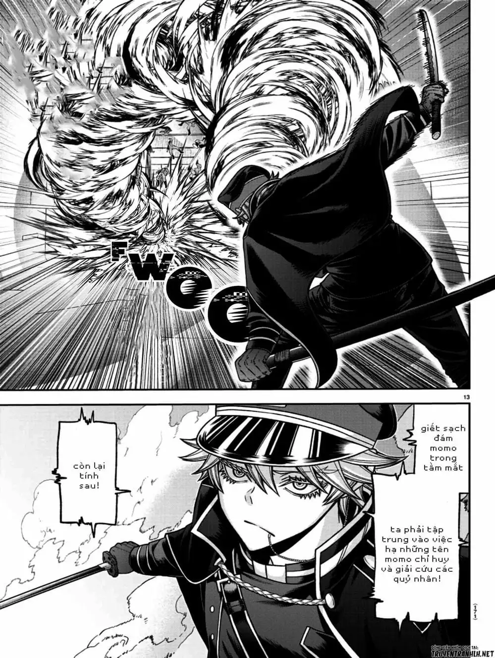 Truyện Tranh Truyền Thuyết Về Dòng Máu Bị Nguyền Rủa: Tougen Anki trang 6