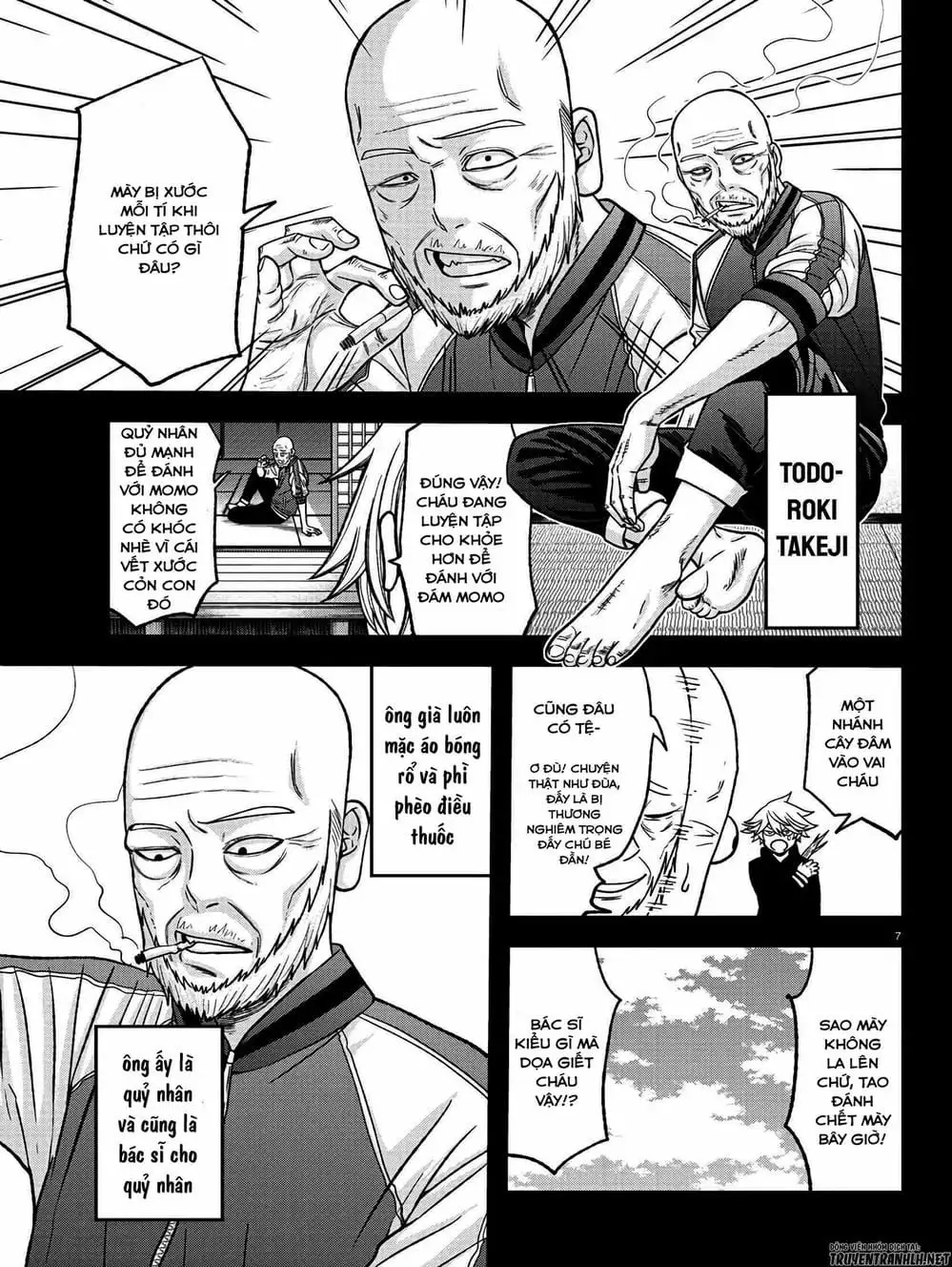 Truyện Tranh Truyền Thuyết Về Dòng Máu Bị Nguyền Rủa: Tougen Anki trang 6