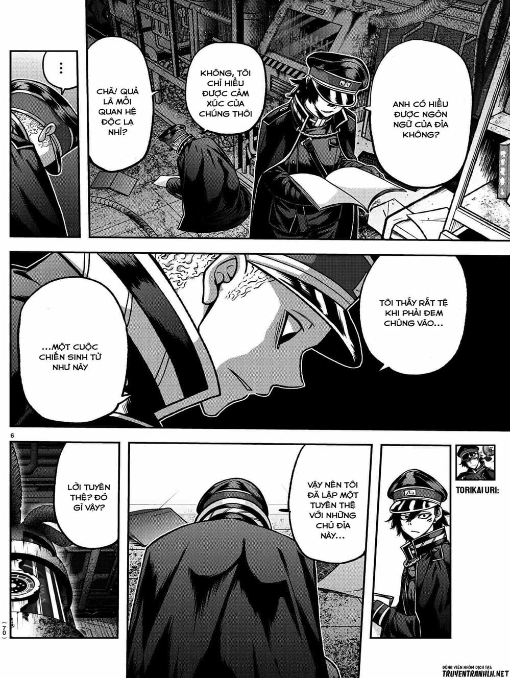Truyện Tranh Truyền Thuyết Về Dòng Máu Bị Nguyền Rủa: Tougen Anki trang 6
