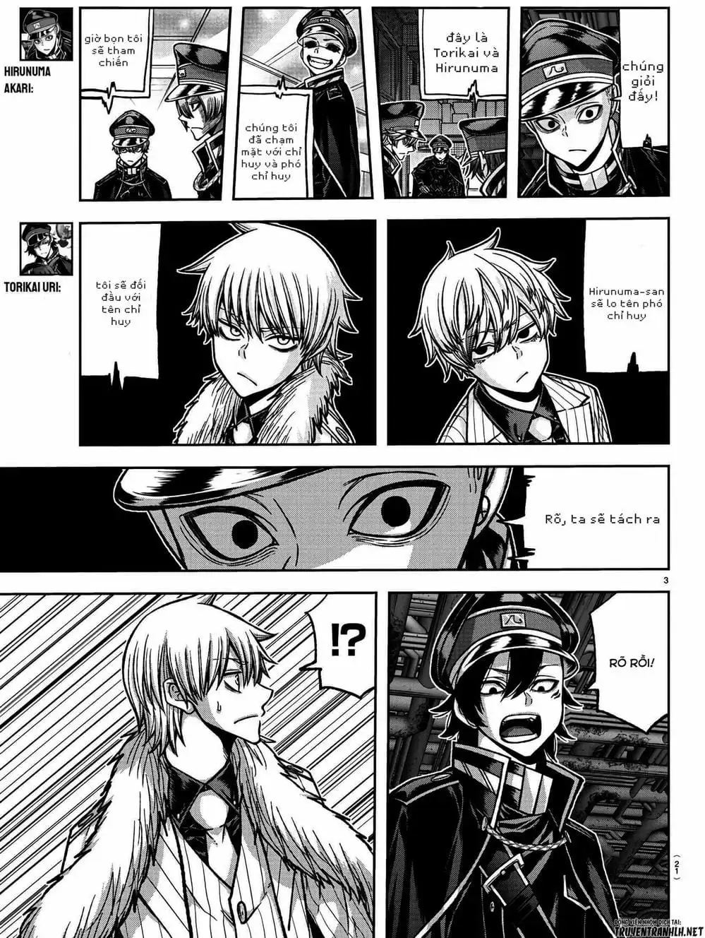 Truyện Tranh Truyền Thuyết Về Dòng Máu Bị Nguyền Rủa: Tougen Anki trang 6