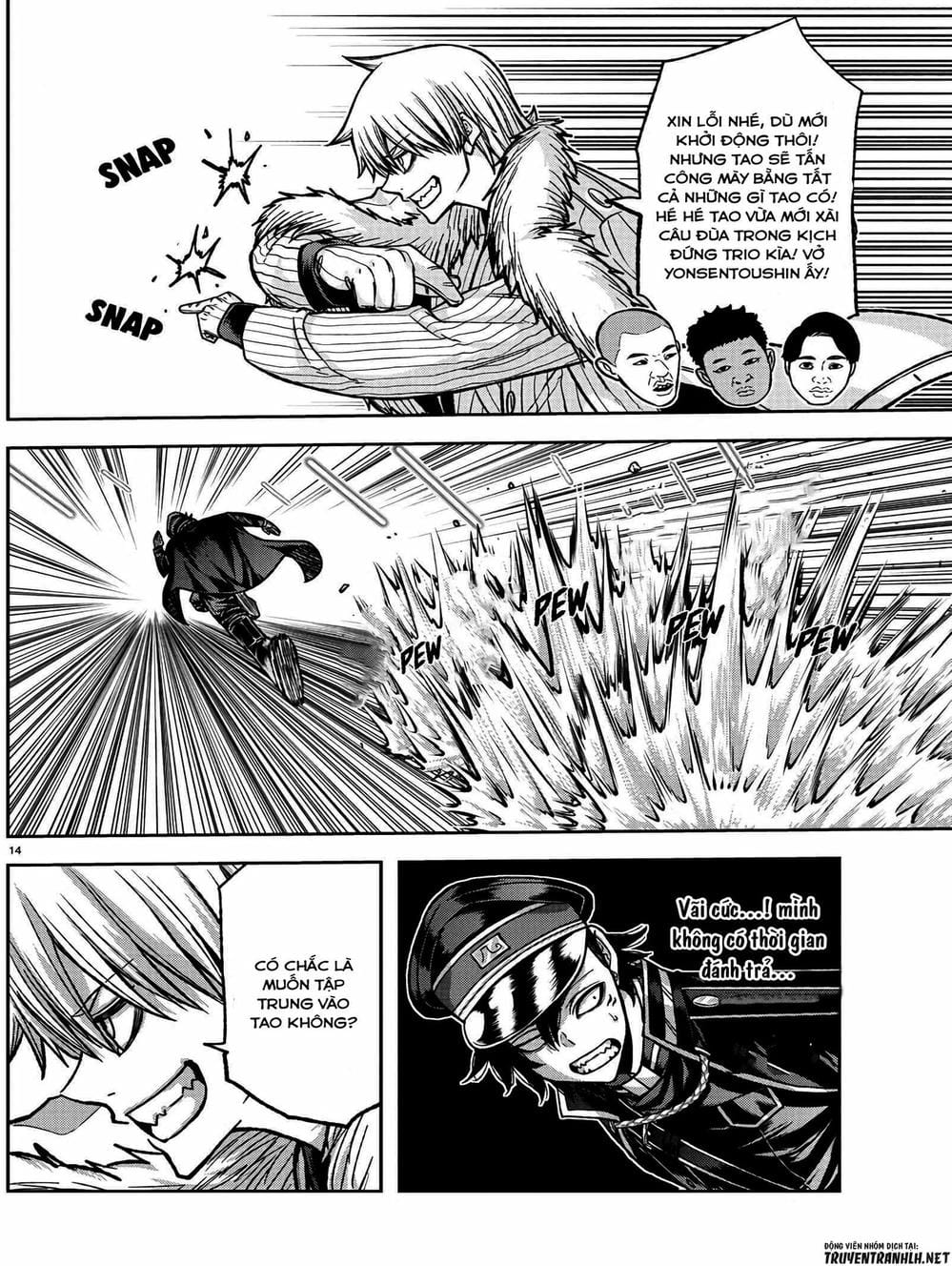 Truyện Tranh Truyền Thuyết Về Dòng Máu Bị Nguyền Rủa: Tougen Anki trang 6