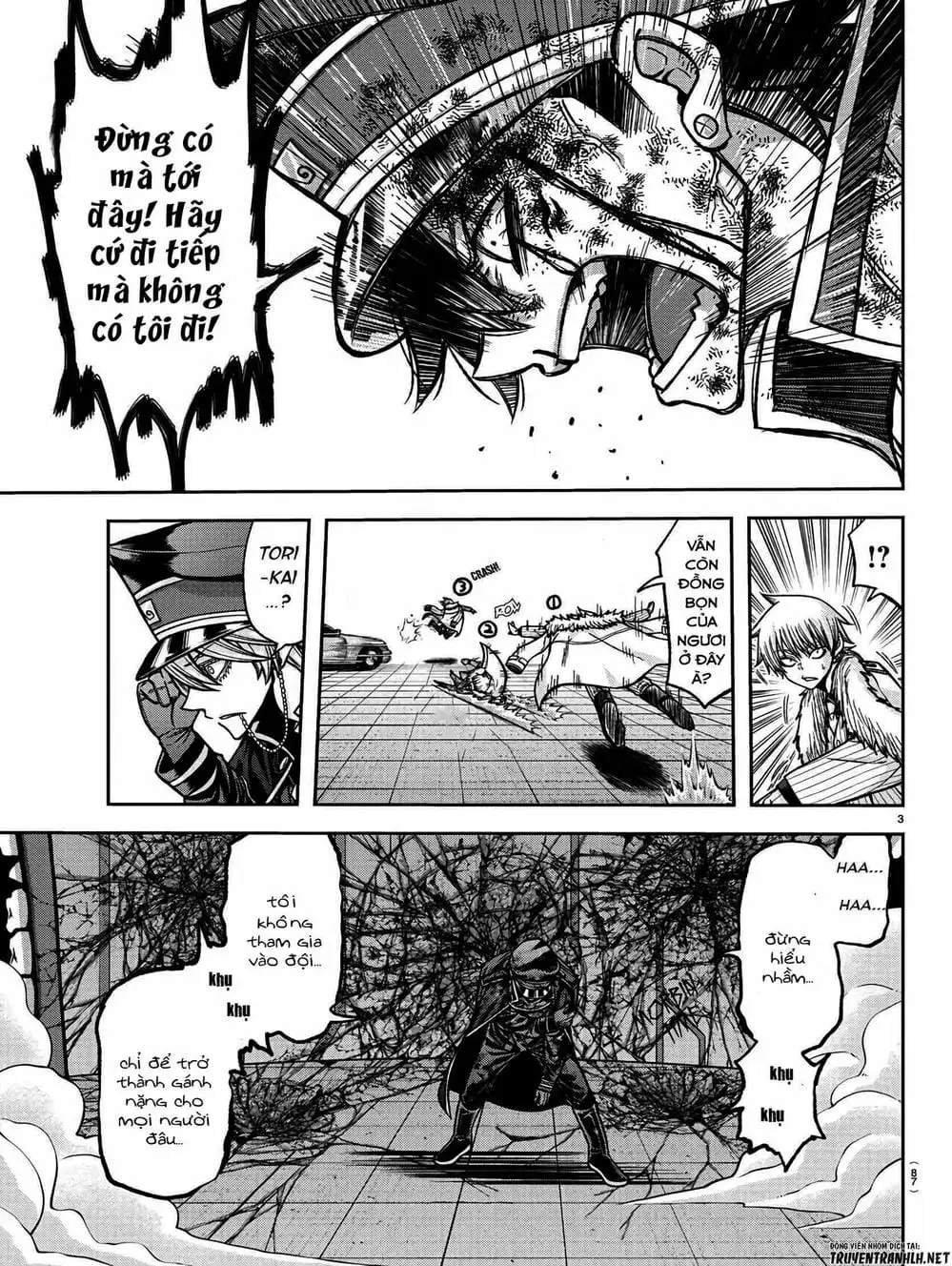 Truyện Tranh Truyền Thuyết Về Dòng Máu Bị Nguyền Rủa: Tougen Anki trang 6