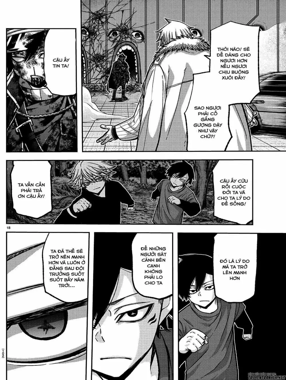Truyện Tranh Truyền Thuyết Về Dòng Máu Bị Nguyền Rủa: Tougen Anki trang 6