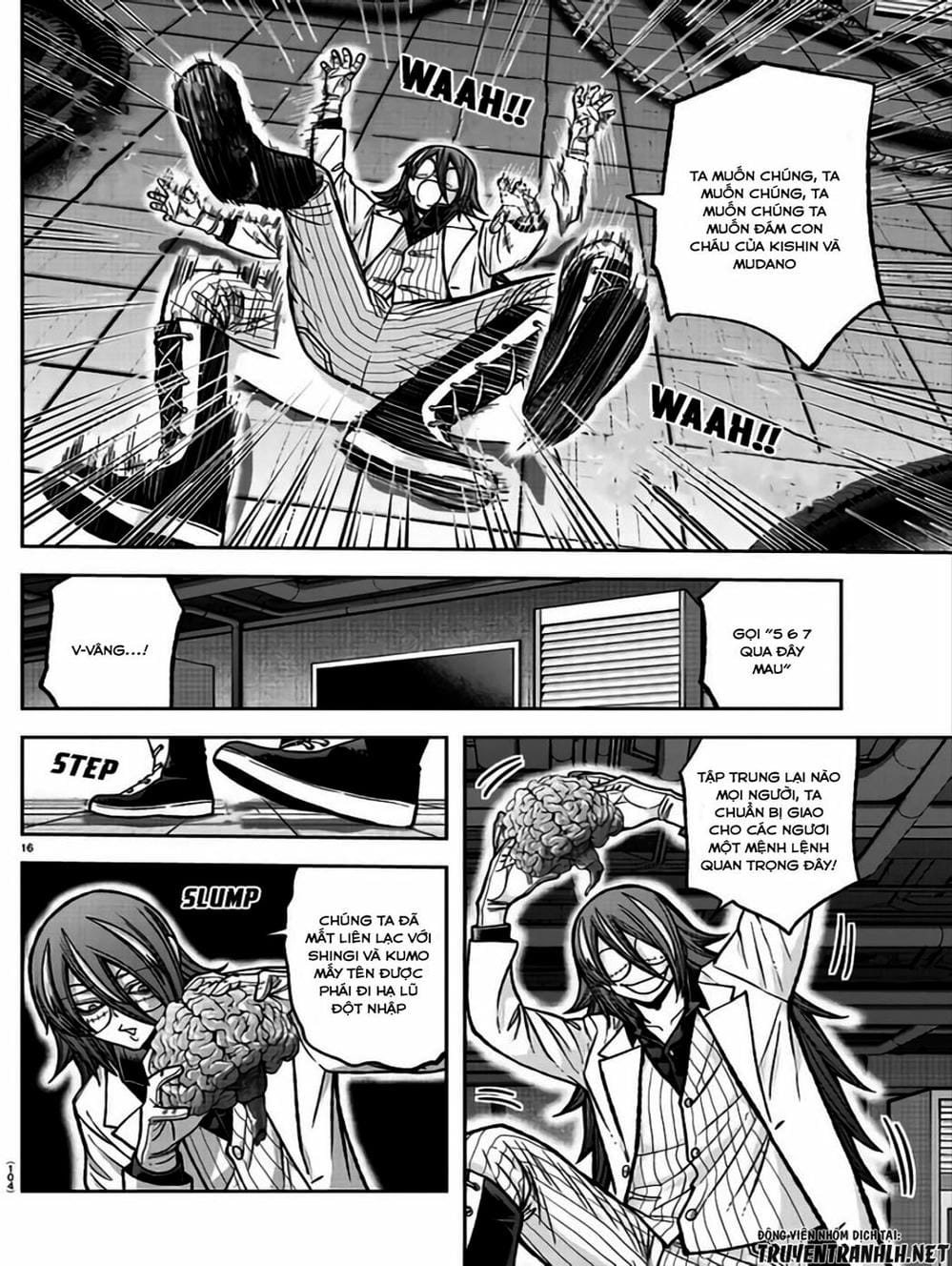 Truyện Tranh Truyền Thuyết Về Dòng Máu Bị Nguyền Rủa: Tougen Anki trang 6