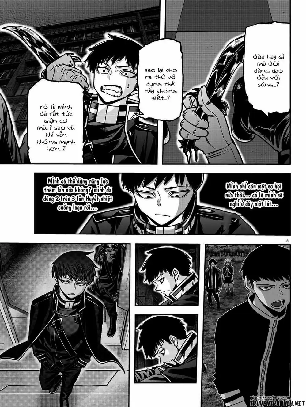 Truyện Tranh Truyền Thuyết Về Dòng Máu Bị Nguyền Rủa: Tougen Anki trang 6