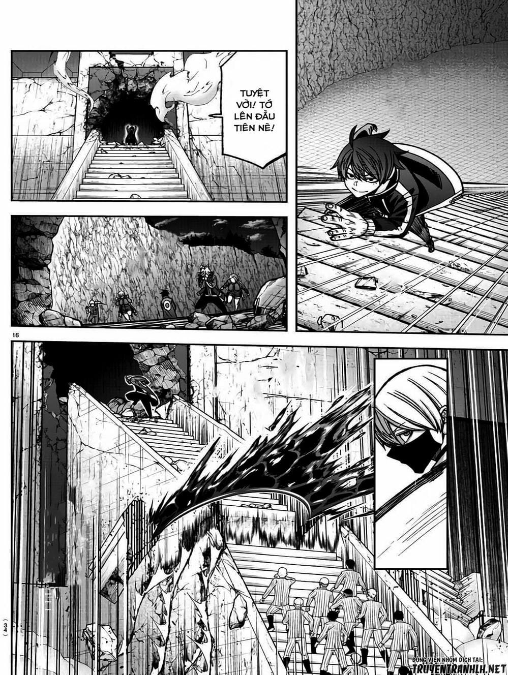 Truyện Tranh Truyền Thuyết Về Dòng Máu Bị Nguyền Rủa: Tougen Anki trang 6