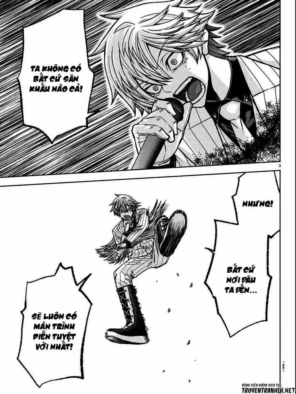 Truyện Tranh Truyền Thuyết Về Dòng Máu Bị Nguyền Rủa: Tougen Anki trang 6