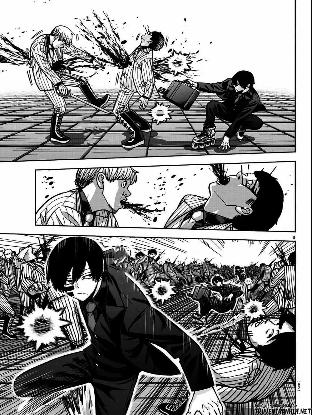 Truyện Tranh Truyền Thuyết Về Dòng Máu Bị Nguyền Rủa: Tougen Anki trang 6