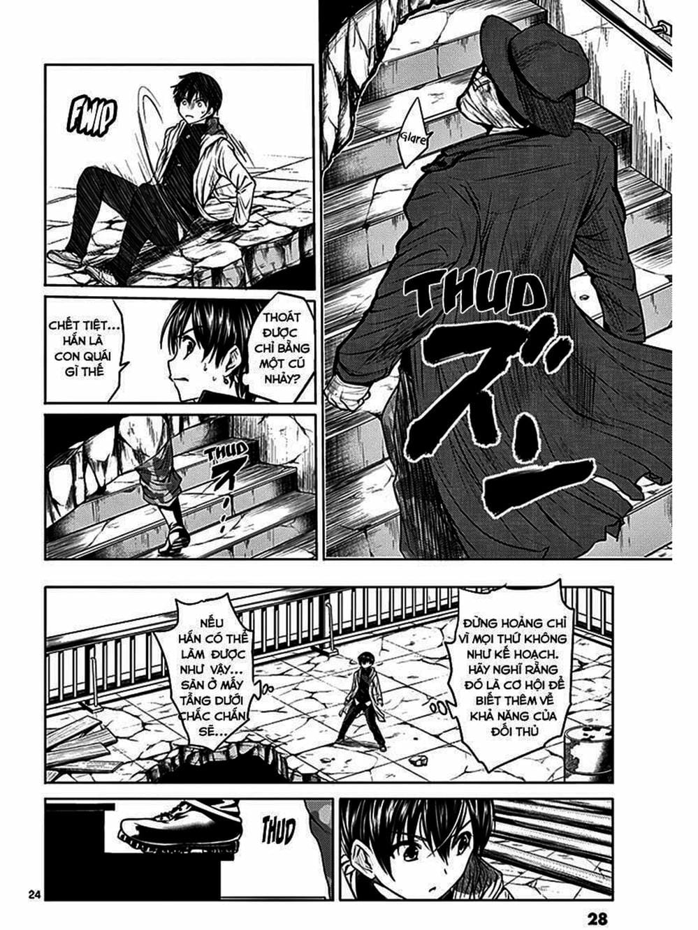 Truyện Tranh Trò Chơi Sinh Tồn - Deatte 5 Byou De Battle trang 3