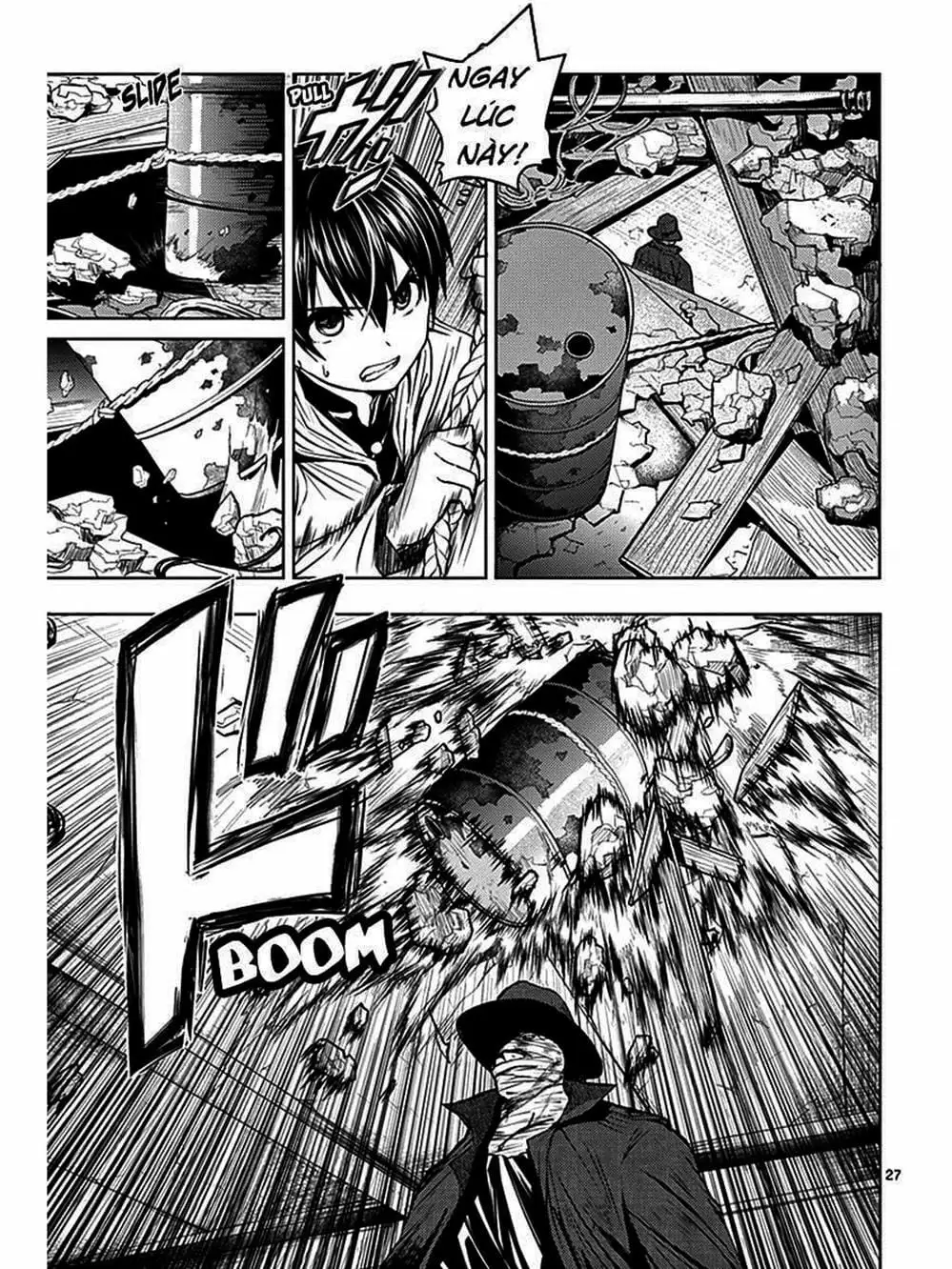 Truyện Tranh Trò Chơi Sinh Tồn - Deatte 5 Byou De Battle trang 3