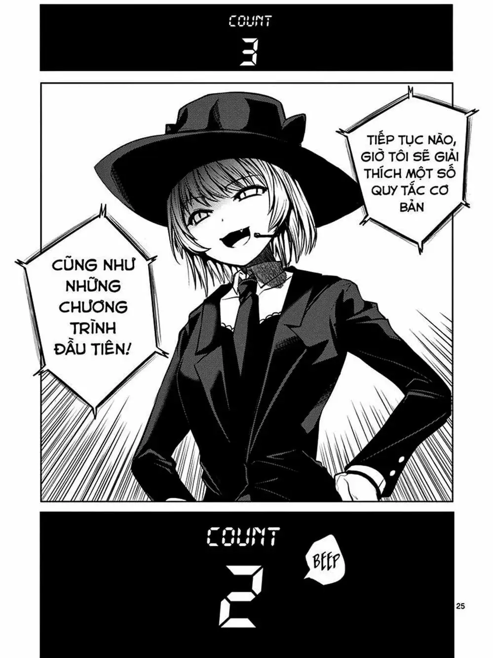 Truyện Tranh Trò Chơi Sinh Tồn - Deatte 5 Byou De Battle trang 3