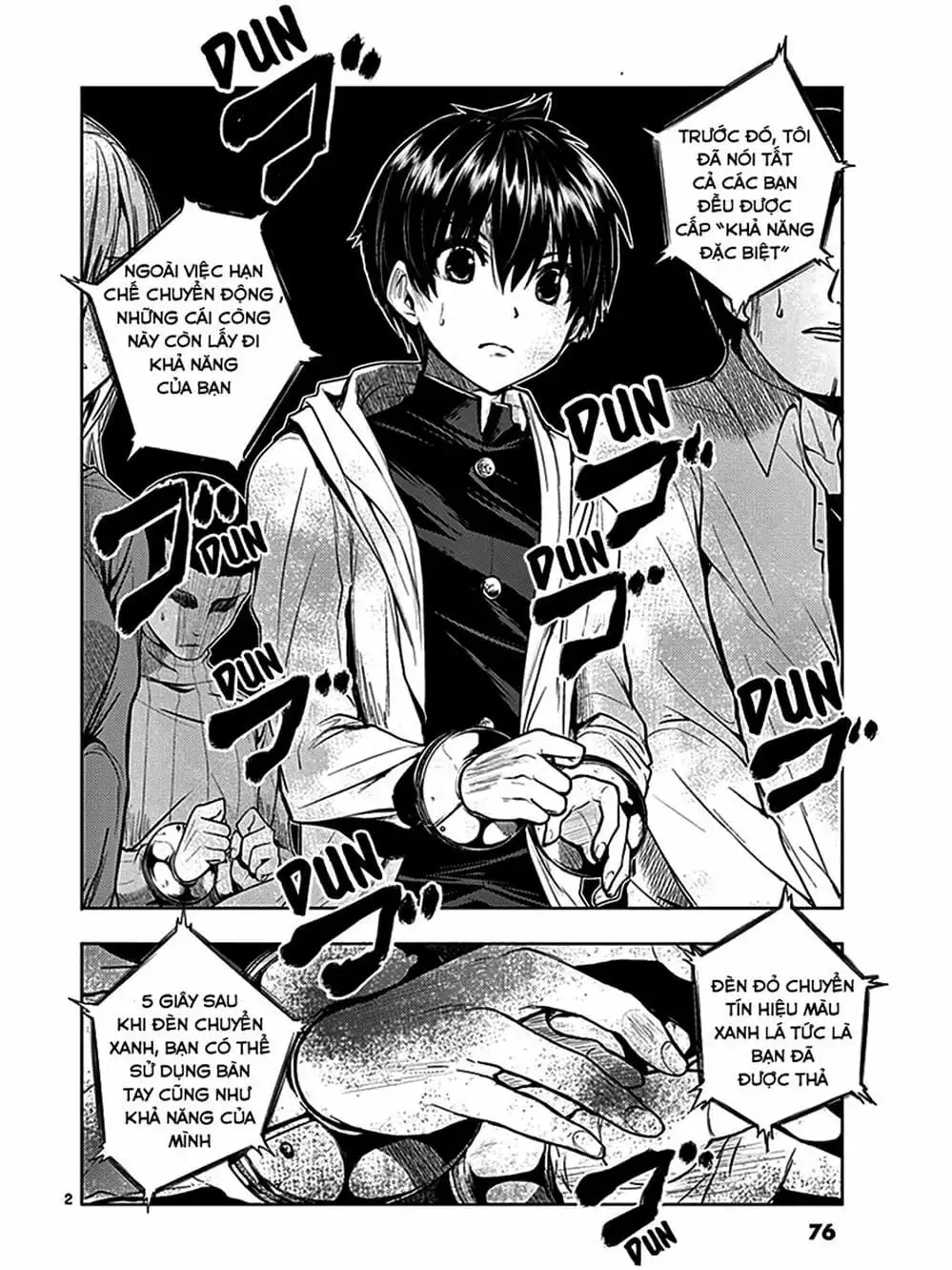 Truyện Tranh Trò Chơi Sinh Tồn - Deatte 5 Byou De Battle trang 3