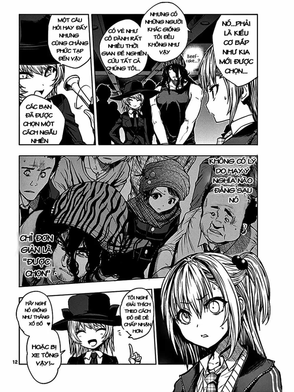 Truyện Tranh Trò Chơi Sinh Tồn - Deatte 5 Byou De Battle trang 3