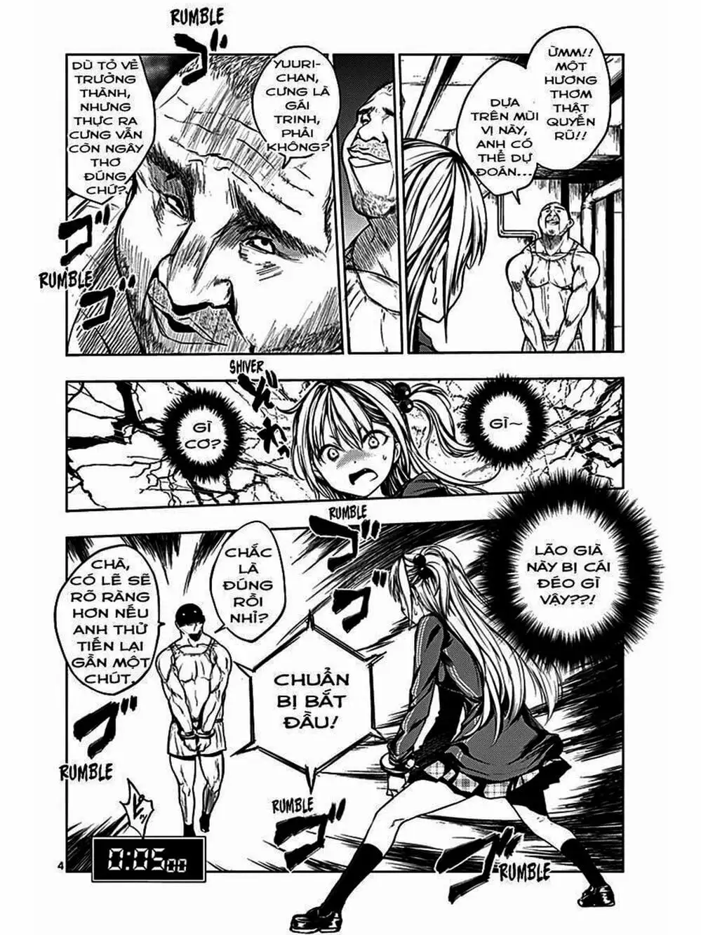 Truyện Tranh Trò Chơi Sinh Tồn - Deatte 5 Byou De Battle trang 3