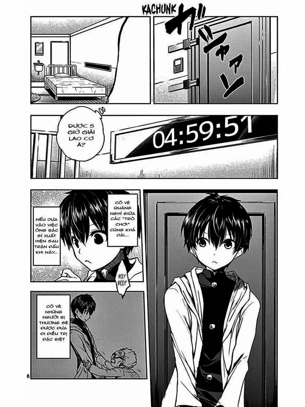 Truyện Tranh Trò Chơi Sinh Tồn - Deatte 5 Byou De Battle trang 3