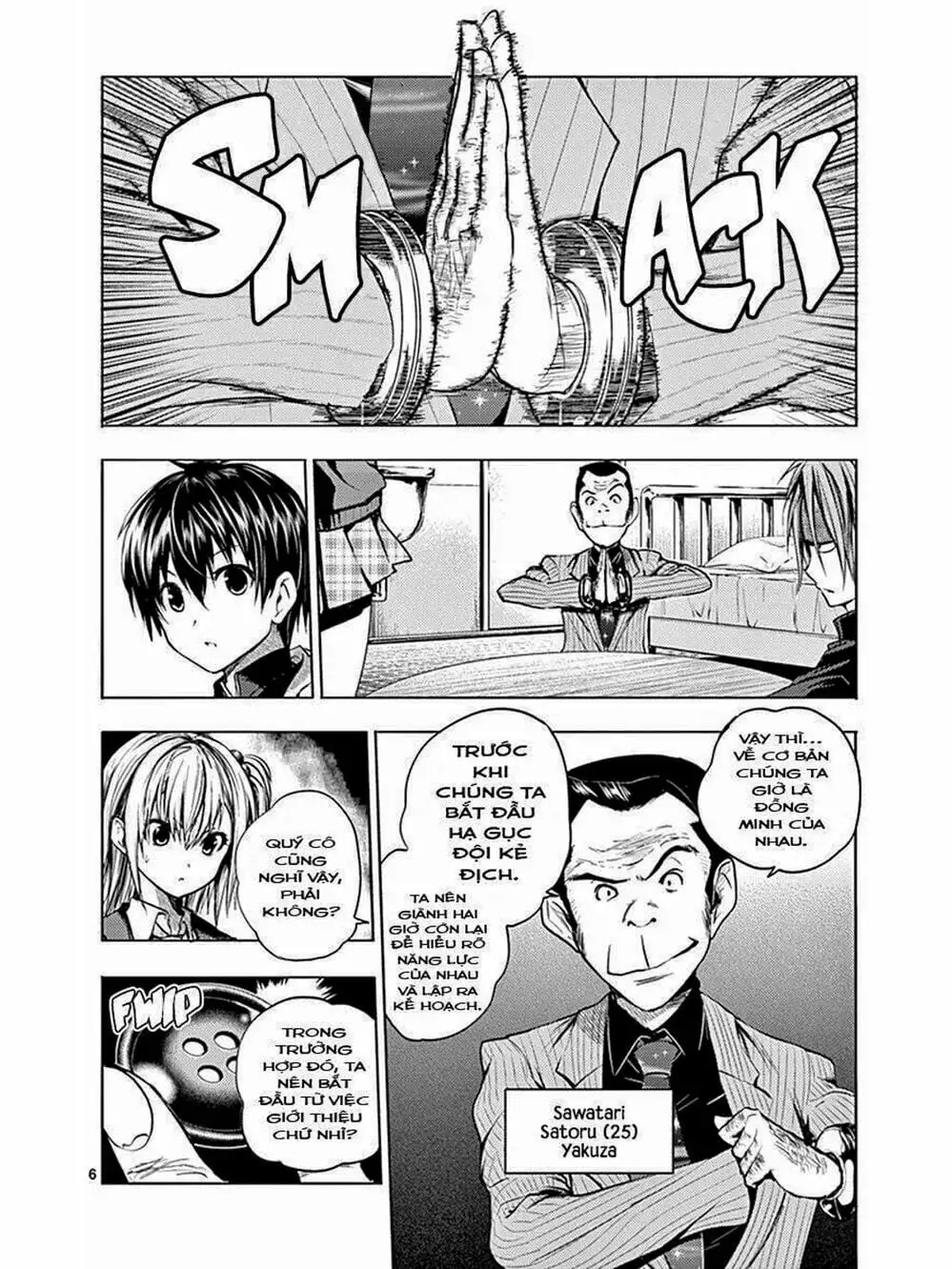 Truyện Tranh Trò Chơi Sinh Tồn - Deatte 5 Byou De Battle trang 3