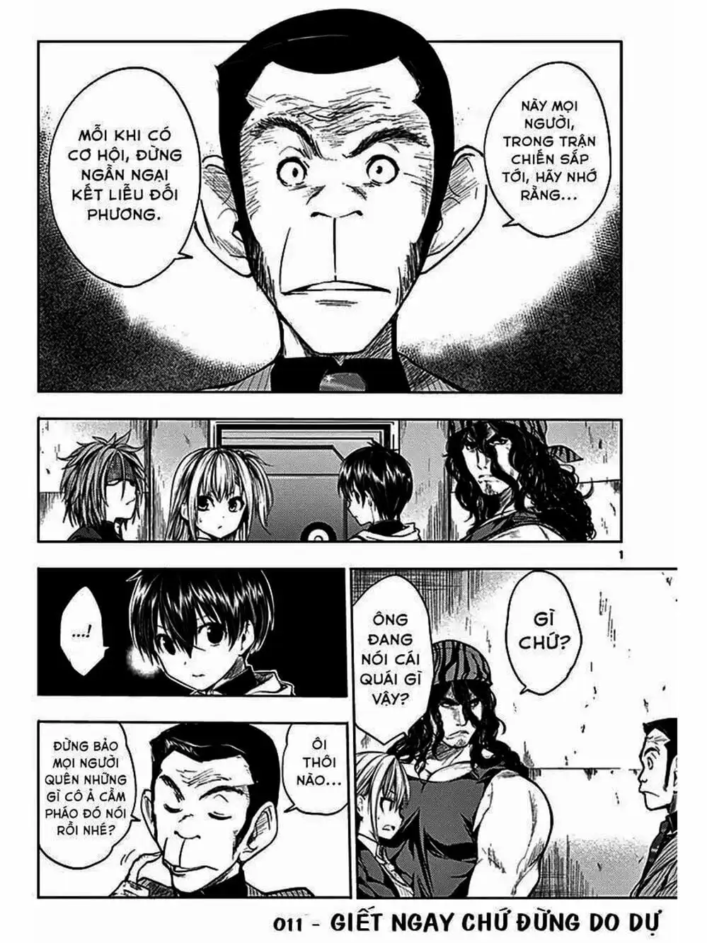 Truyện Tranh Trò Chơi Sinh Tồn - Deatte 5 Byou De Battle trang 3