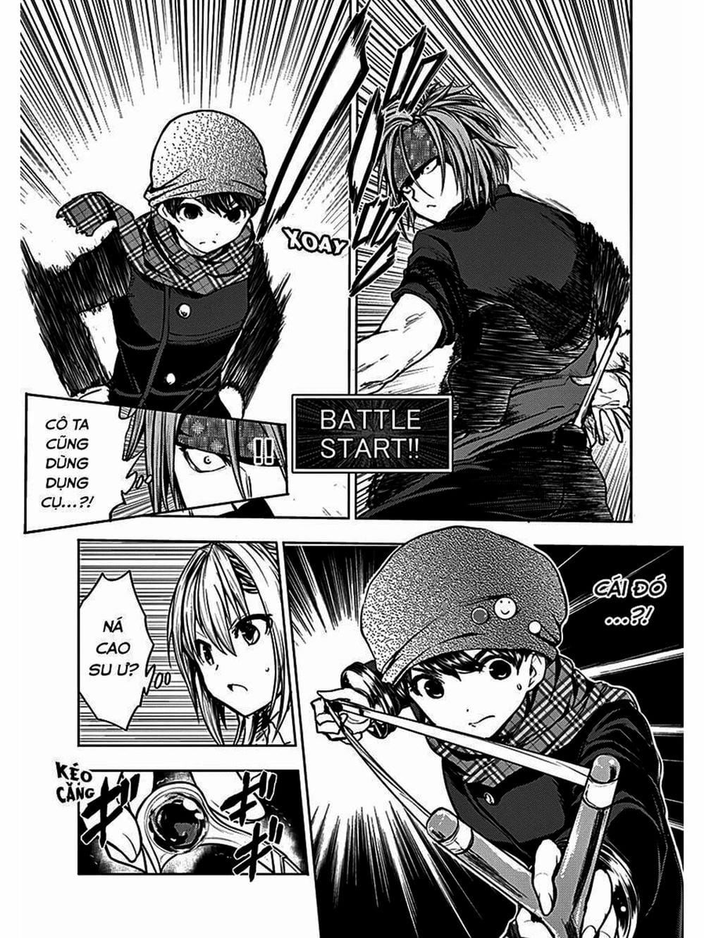 Truyện Tranh Trò Chơi Sinh Tồn - Deatte 5 Byou De Battle trang 3
