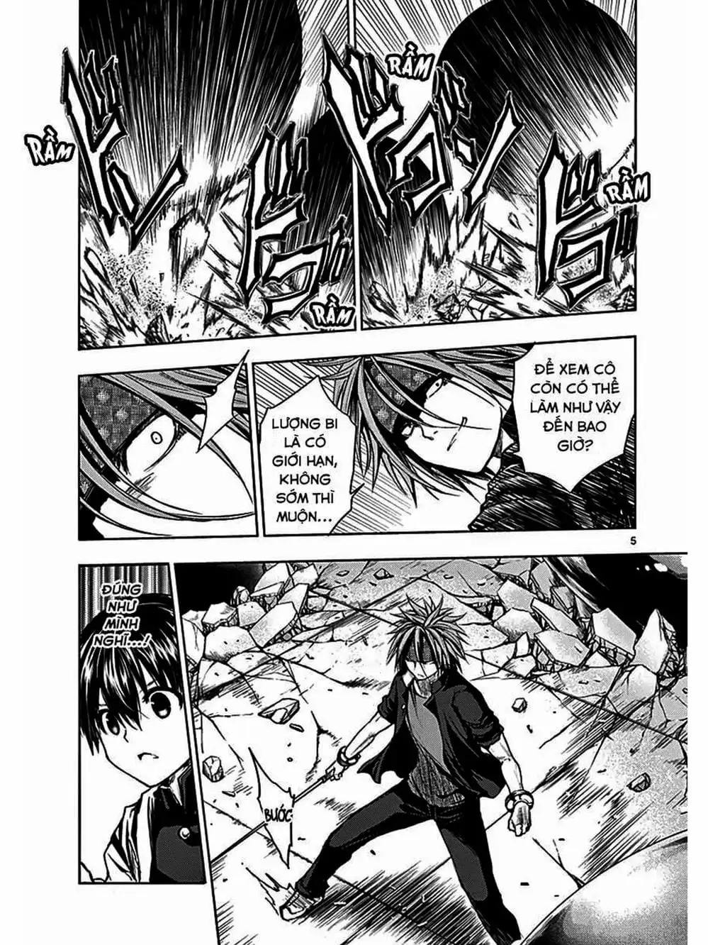 Truyện Tranh Trò Chơi Sinh Tồn - Deatte 5 Byou De Battle trang 3