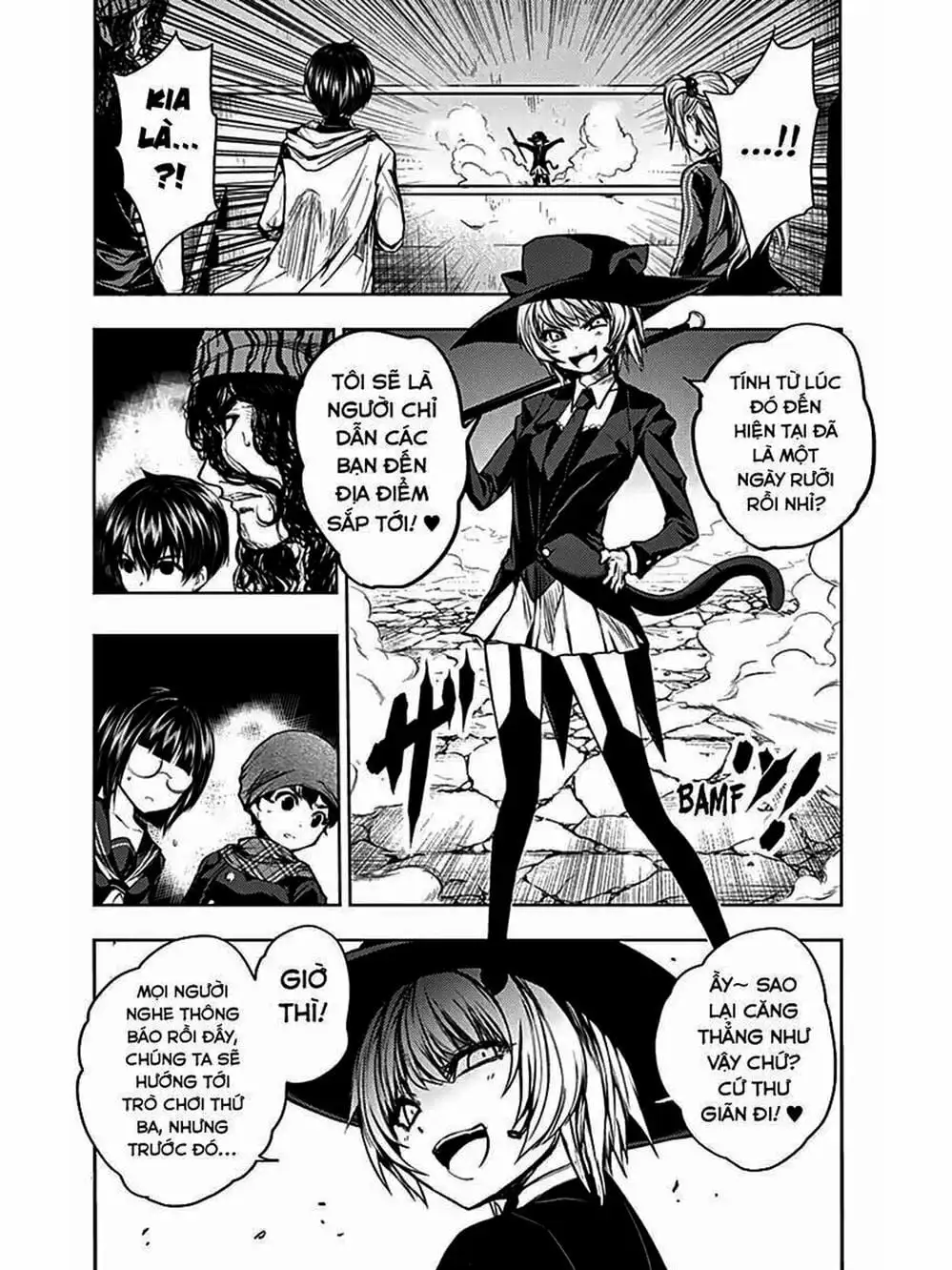 Truyện Tranh Trò Chơi Sinh Tồn - Deatte 5 Byou De Battle trang 3