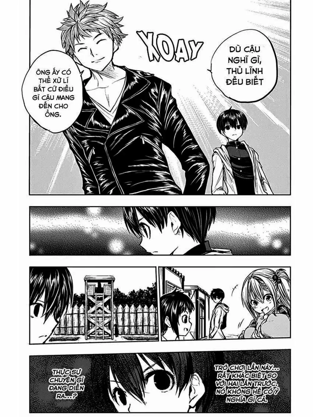 Truyện Tranh Trò Chơi Sinh Tồn - Deatte 5 Byou De Battle trang 3