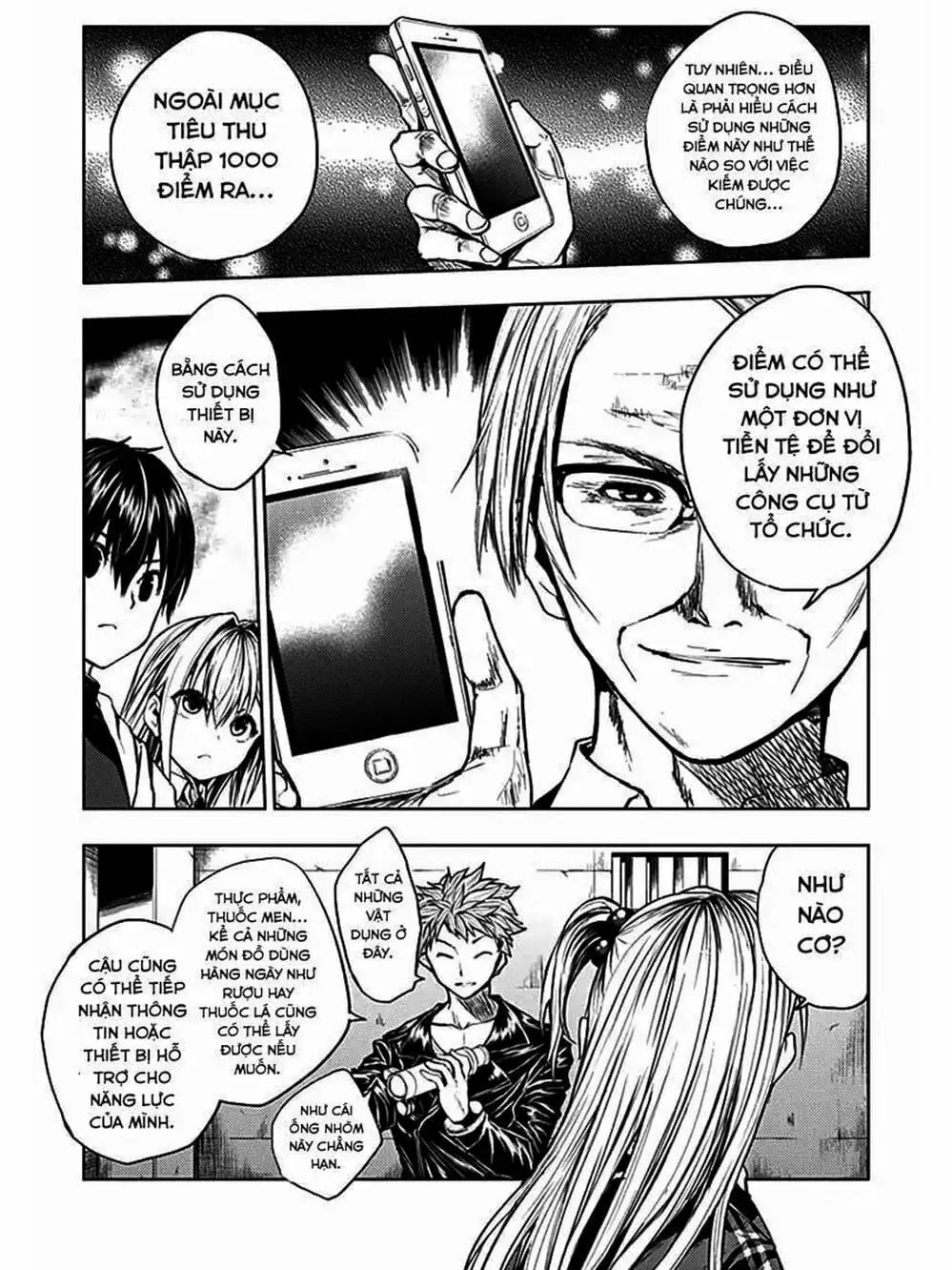 Truyện Tranh Trò Chơi Sinh Tồn - Deatte 5 Byou De Battle trang 3