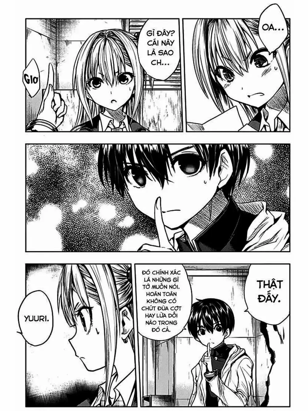 Truyện Tranh Trò Chơi Sinh Tồn - Deatte 5 Byou De Battle trang 3