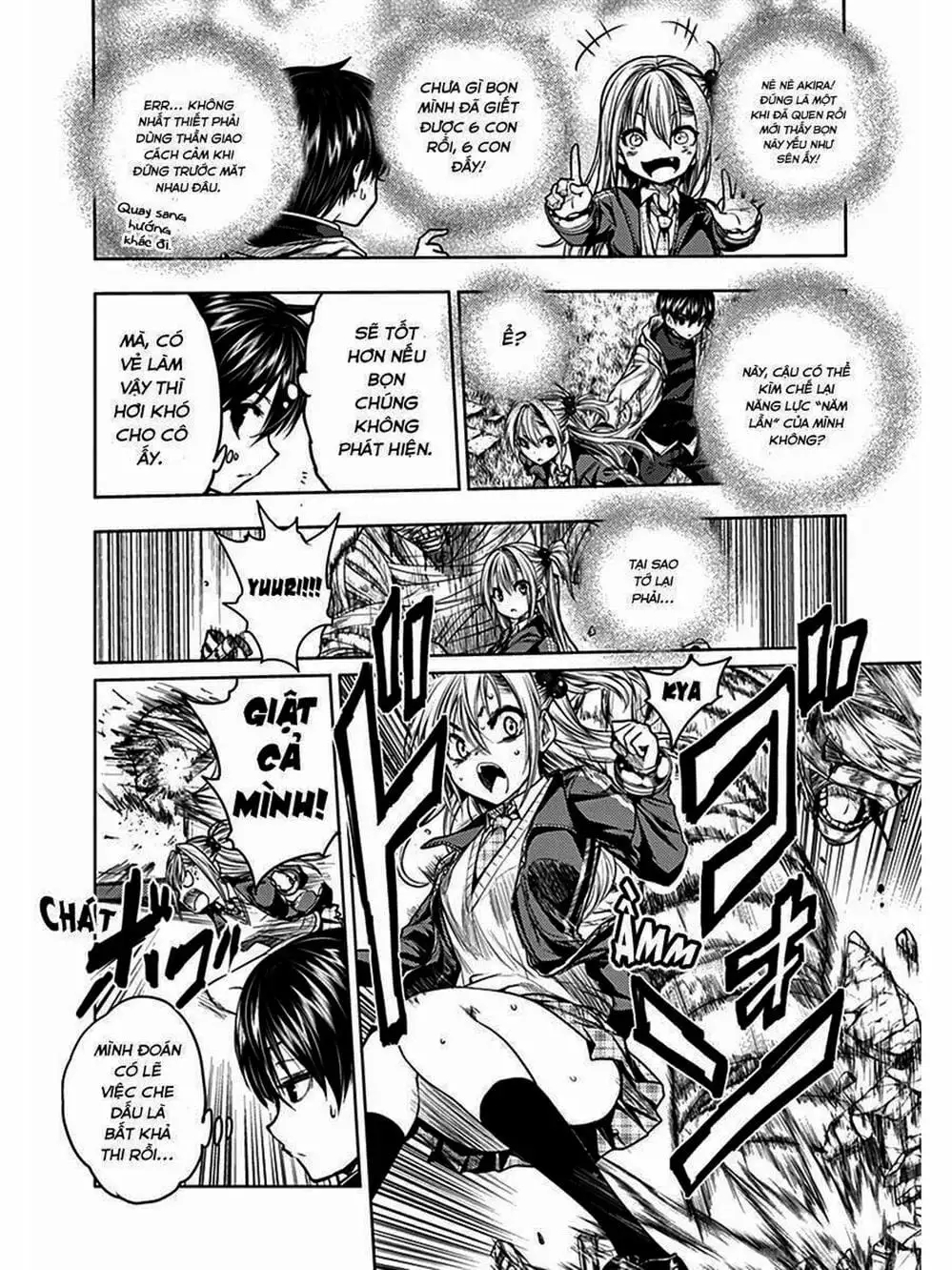 Truyện Tranh Trò Chơi Sinh Tồn - Deatte 5 Byou De Battle trang 3