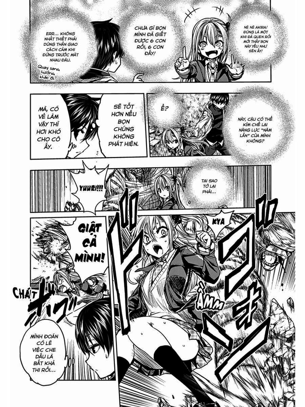 Truyện Tranh Trò Chơi Sinh Tồn - Deatte 5 Byou De Battle trang 3