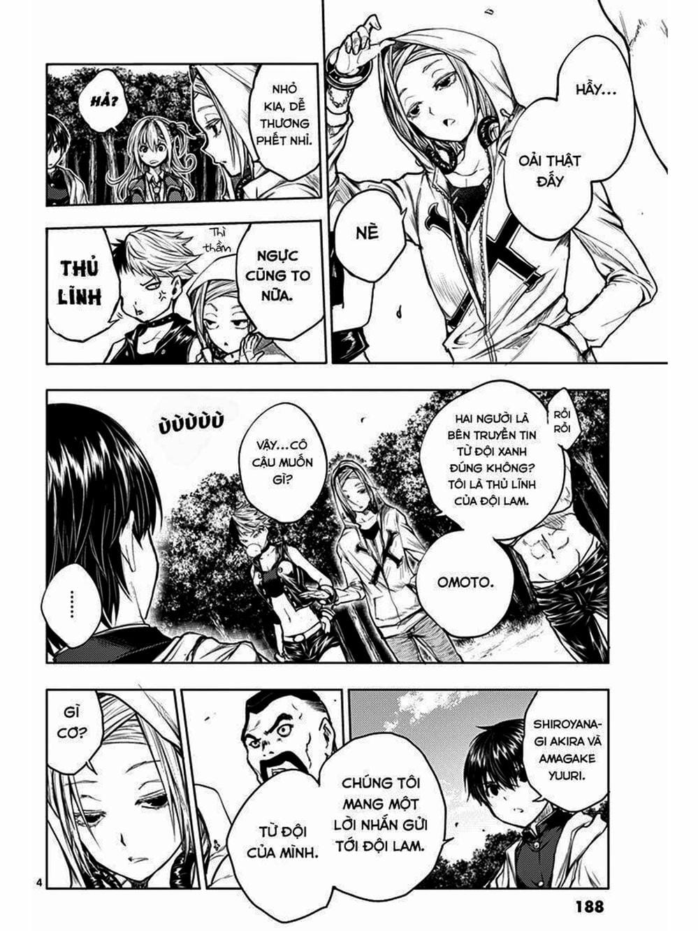 Truyện Tranh Trò Chơi Sinh Tồn - Deatte 5 Byou De Battle trang 3