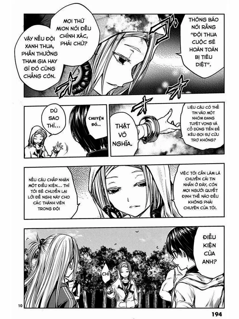 Truyện Tranh Trò Chơi Sinh Tồn - Deatte 5 Byou De Battle trang 3