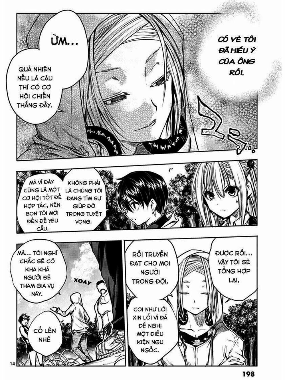 Truyện Tranh Trò Chơi Sinh Tồn - Deatte 5 Byou De Battle trang 3