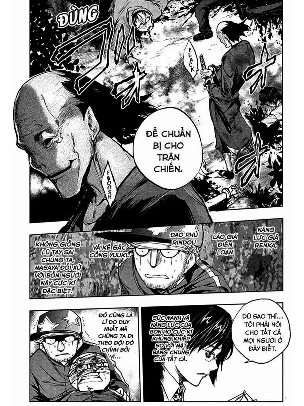 Truyện Tranh Trò Chơi Sinh Tồn - Deatte 5 Byou De Battle trang 3