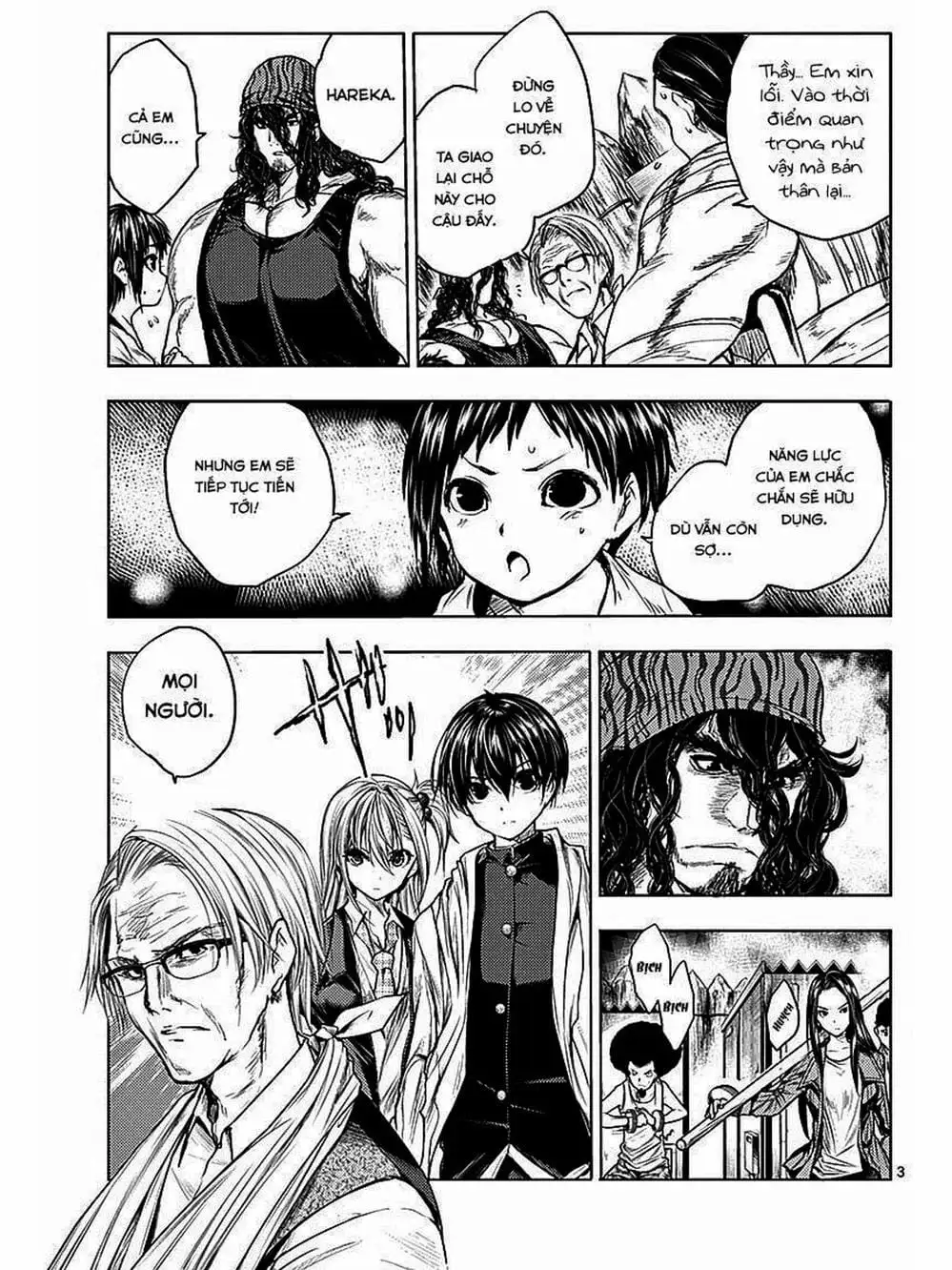 Truyện Tranh Trò Chơi Sinh Tồn - Deatte 5 Byou De Battle trang 3