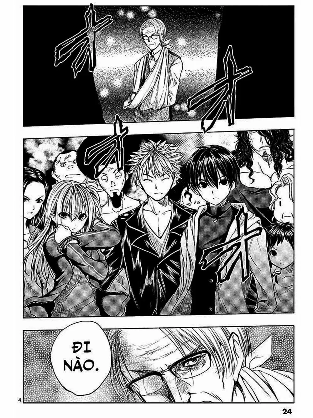 Truyện Tranh Trò Chơi Sinh Tồn - Deatte 5 Byou De Battle trang 3